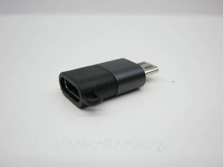 OTG Переходник USB-C F to MicroUSB M charger-audio - фото фото фото 1