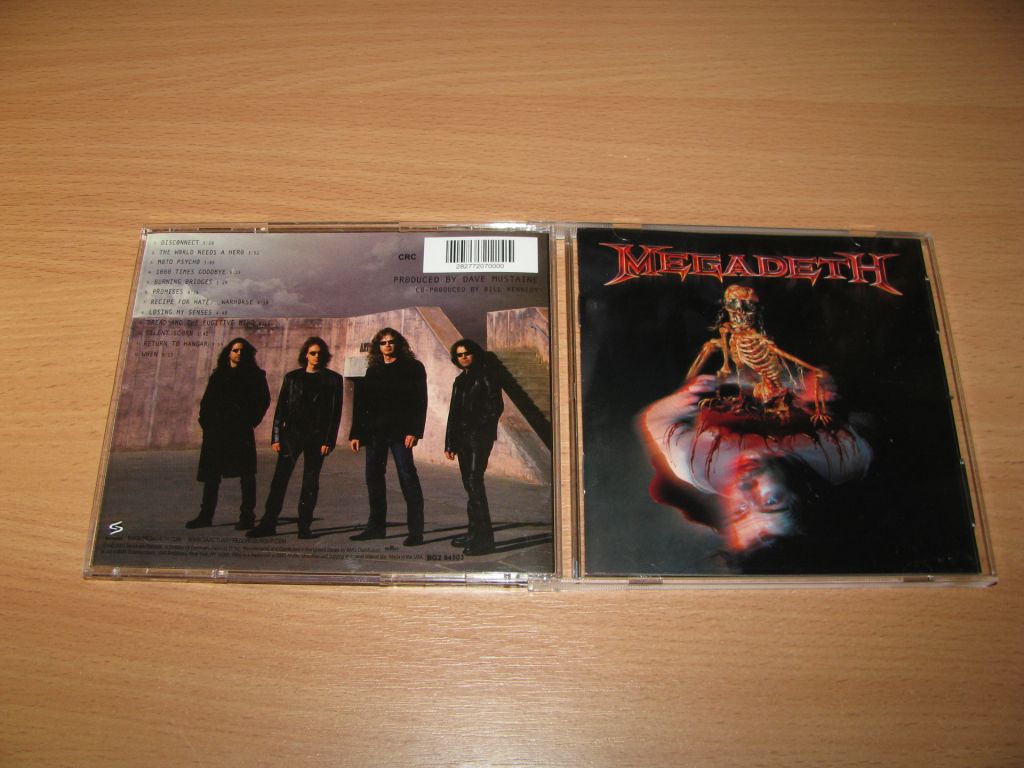 MEGADETH - The World Needs A Hero  (2001 Sanctuary ,CLUB,USA) - фото фото фото 0