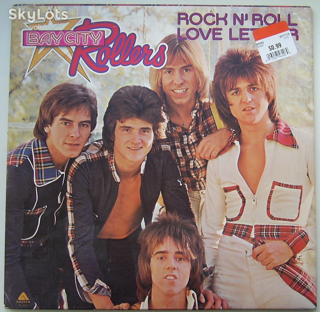 BAY CITY ROLLERS Rock N' Roll Love Letter LP EX+/EX - фото фото фото 0