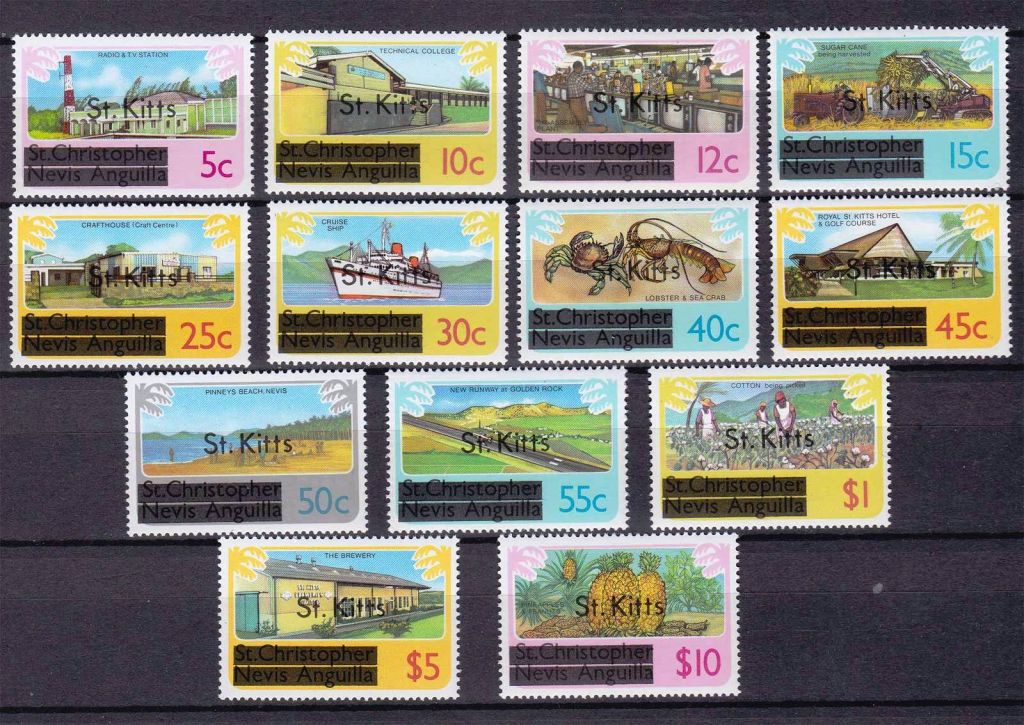 Фауна . Ст. Киттс  1980 г MNH - - фото фото фото 0