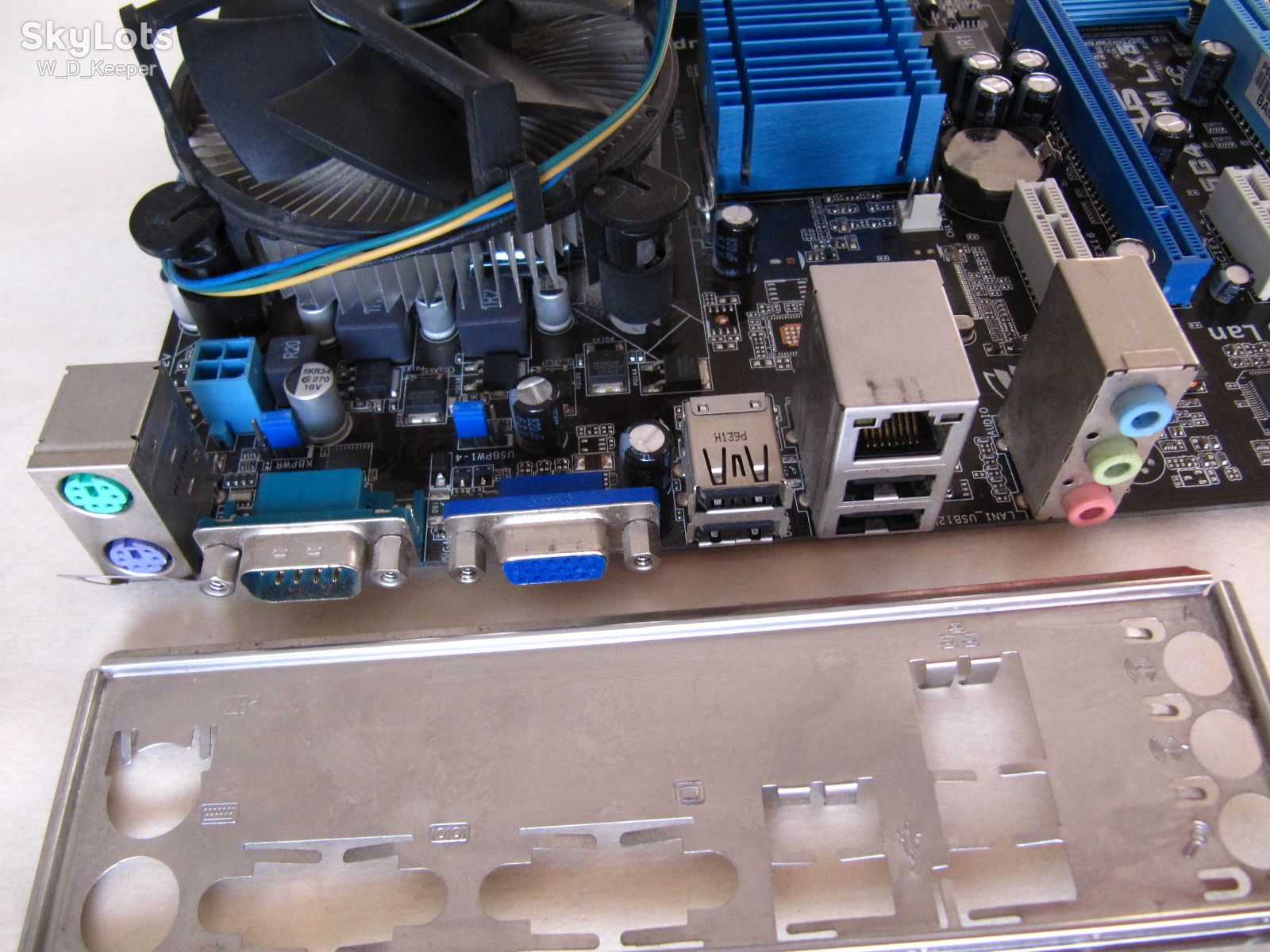 Комплект Asus P5G41T LX3 + Core2Duo E7200 + 4gb DDR3 + боксовий кулер - фото фото фото 3