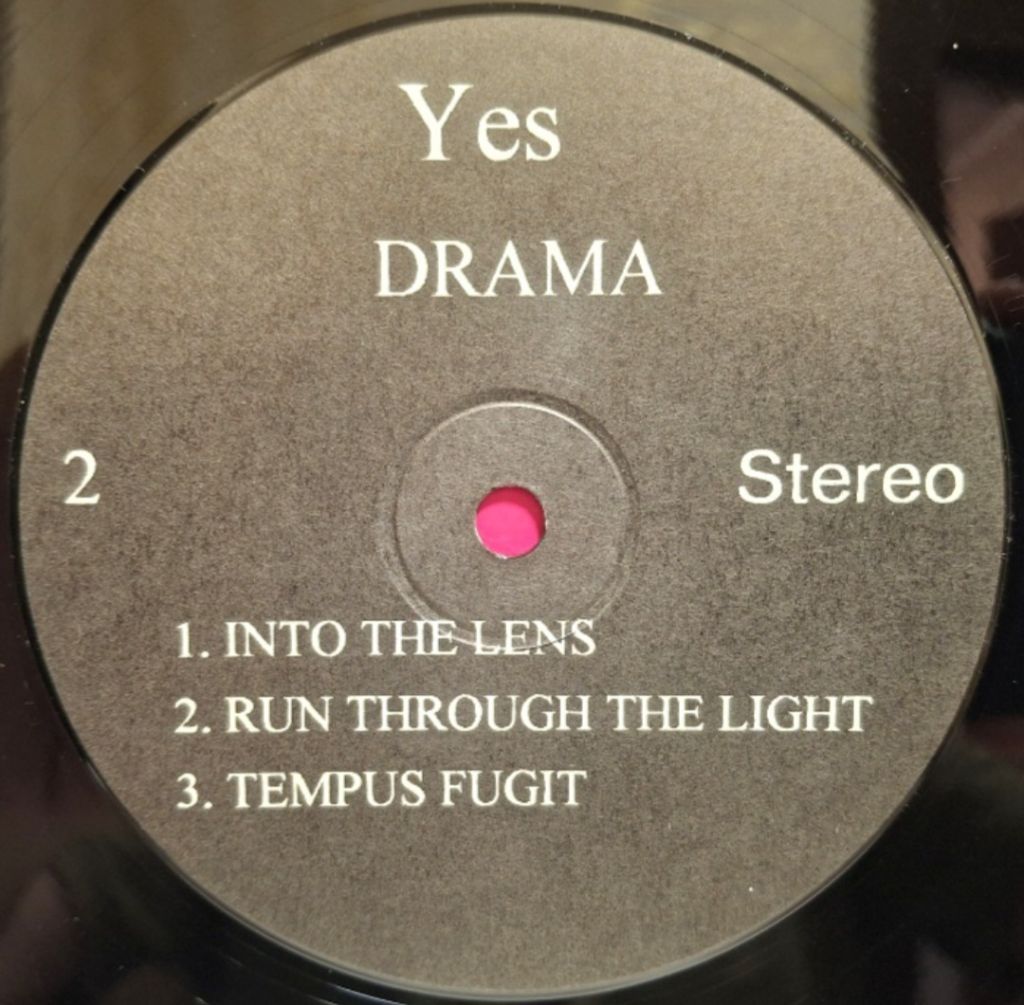 Yes - Drama - 1980.  (LP). 12. Vinyl. Пластинка. Rare. - фото фото фото 3