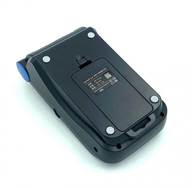 Чековий Bluetooth принтер мобільний Xprinter XP-P300 Чорний - фото фото фото 2