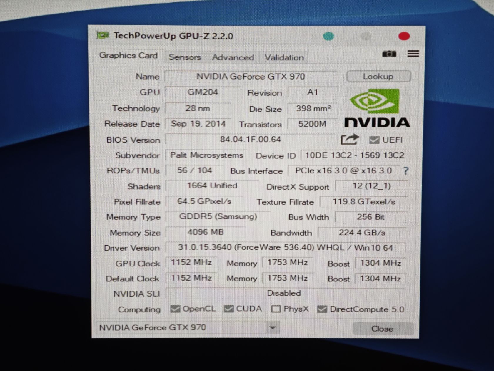 Відеокарта NVidia GTX 970 4Gb GDDR5 256Bit - фото фото фото 4