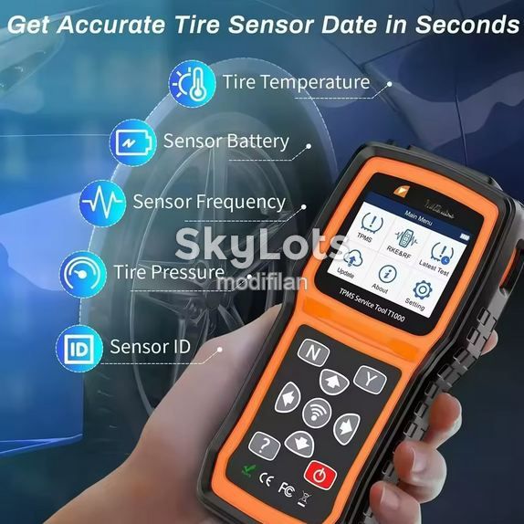 Сканер програматор датчиків TPMS Foxwell T1000  (315 та 433,92 МГц) - фото фото фото 5