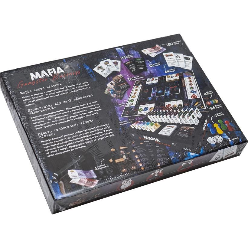 Mafia. Gangster Business. Premium УКР. Настільна Гра 16+. Інтриги та Бізнес! Акція 3+1 - фото фото фото 1