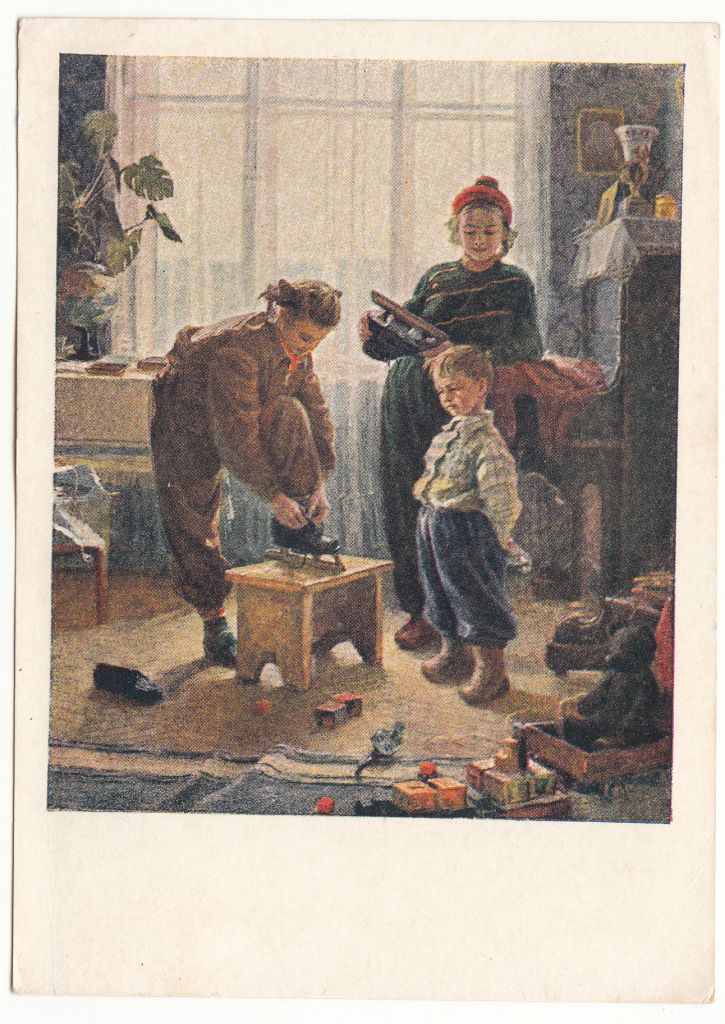 Зима пришла 1955 Жолток Р2 - фото фото фото 0