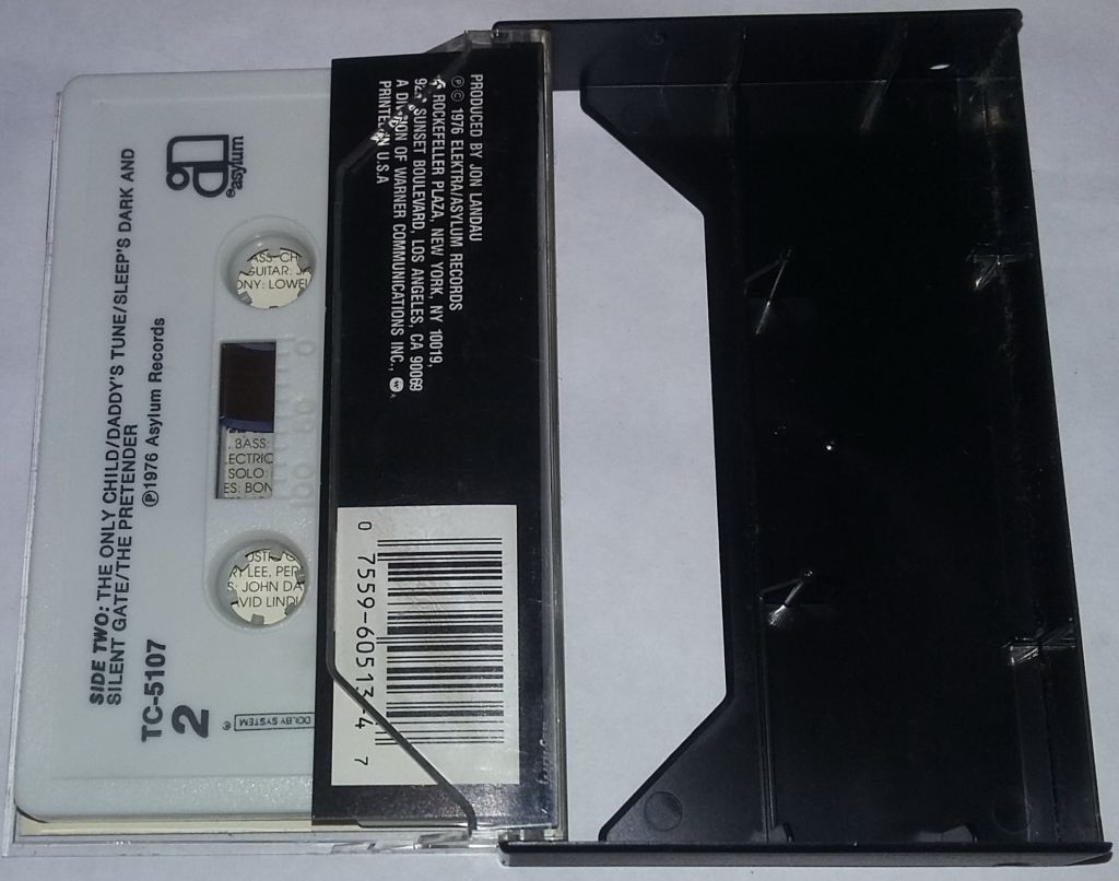 JACKSON BROWNE The Pretender.  Cassette US - фото фото фото 1