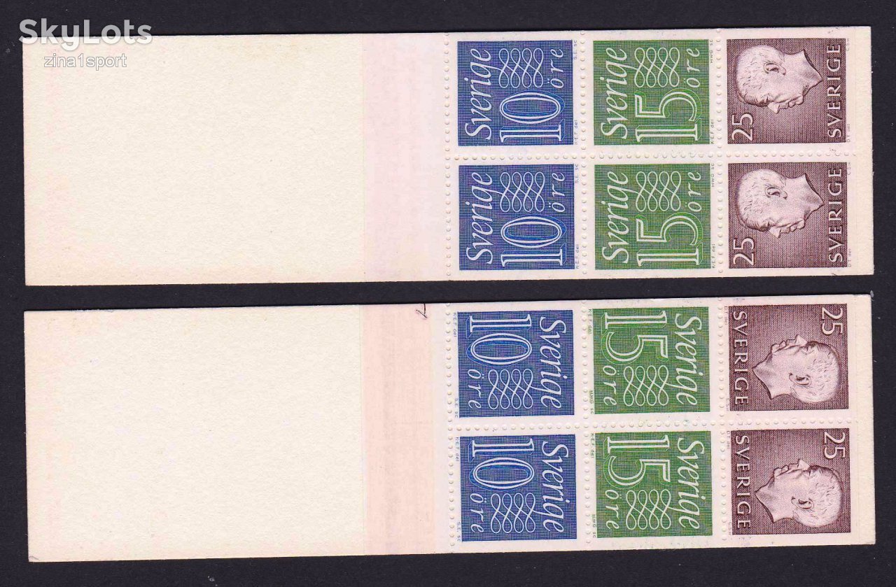 ZM Швеция 1966 г MNH - буклет - 2а скана - фото фото фото 0
