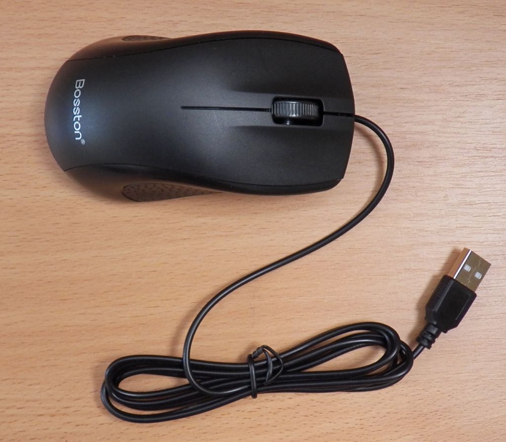 Миша оптична Bosston black USB NEW - фото фото фото 2