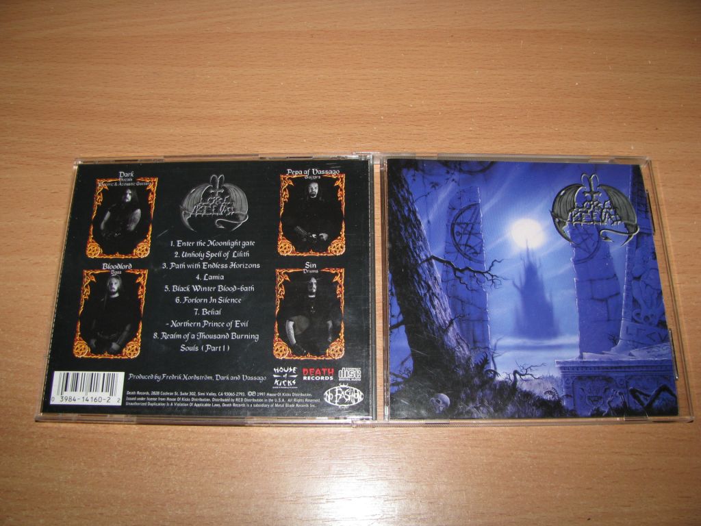 LORD BELIAL - Enter The Moonlight Gate  (1998 Death Rec 1st press,USA) - фото фото фото 0