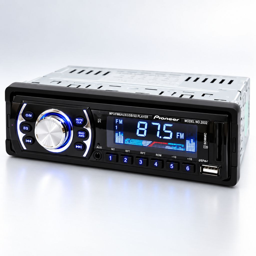 USB-автомагнітола, MP3, FM, SD, AUX 2032 / Магнітофон в авто+пульт / Автомобільна магнітола - фото фото фото 3