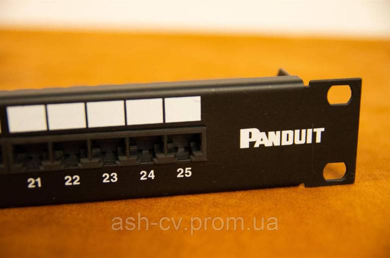 Патч-панель PANDUIT CAT.3 ISDN Telephone Ethernet RJ-45 1U - фото фото фото 3