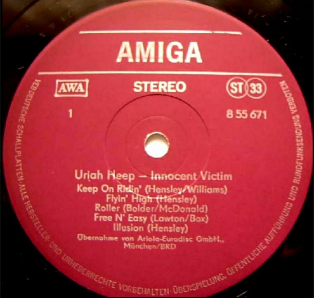 Uriah Heep - Innocent Victim - 1977.    (LP). 12. Vinyl. Пластинка. Germany. Amiga. - фото фото фото 2
