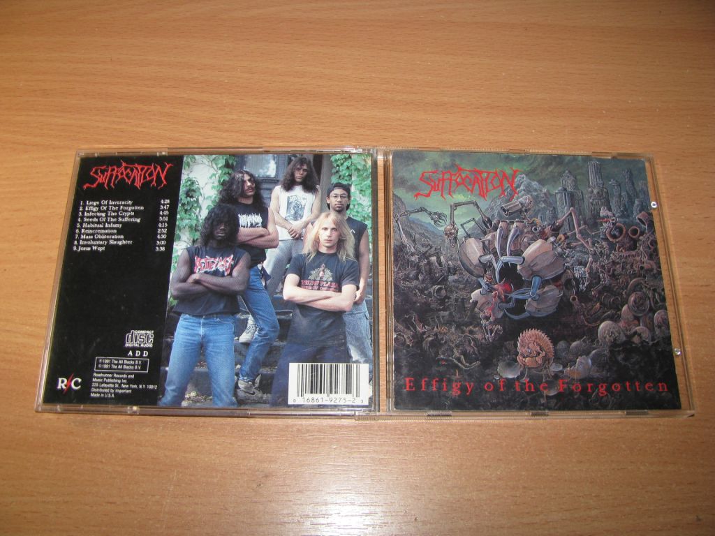 SUFFOCATION - Effigy Of The Forgotten  (1991 Roadracer 1st press,USA) - фото фото фото 0