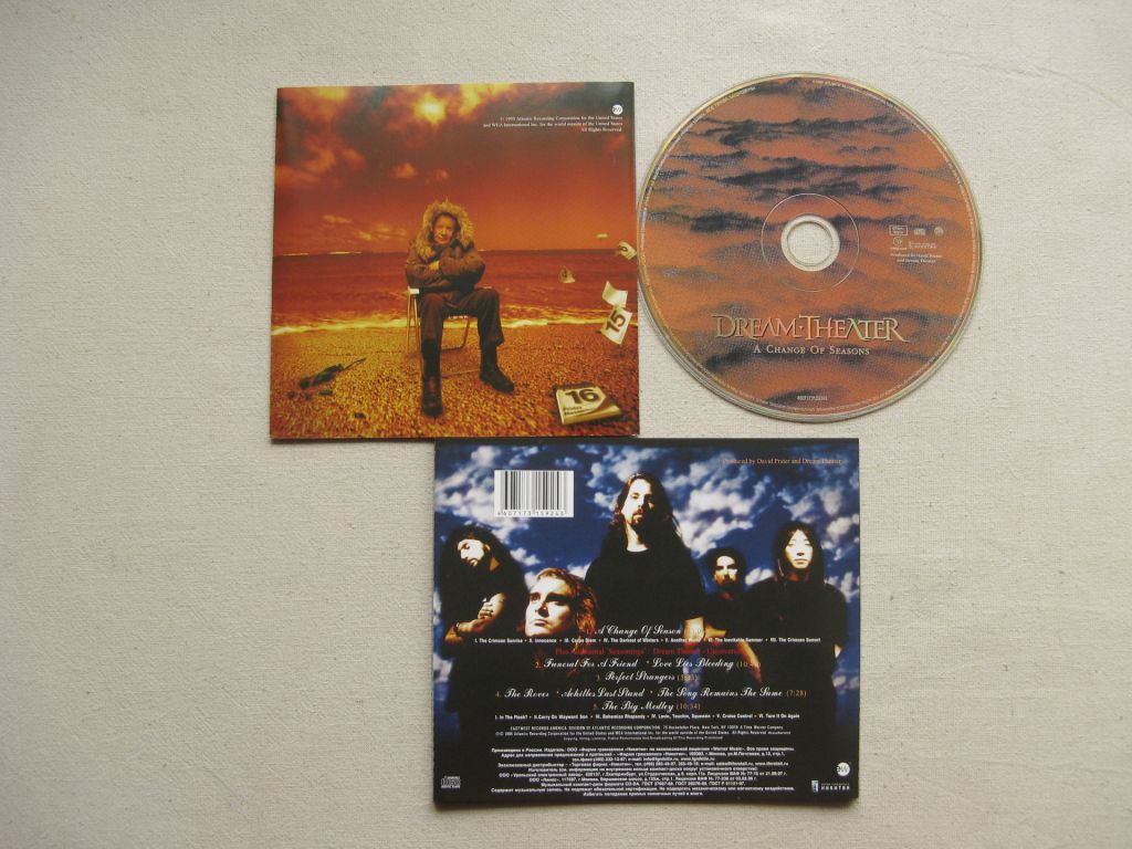 CD Dream Theater. A Change of Seasons. 1995. - фото фото фото 2