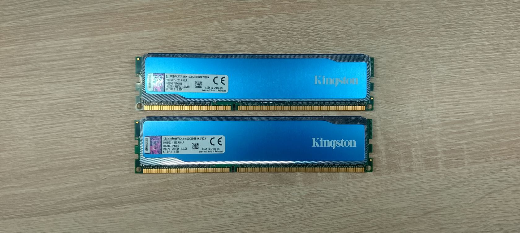 Kingston HyperX Blu  (KHX1600C9D3B1K2/8GX)    (2x4gb) - фото фото фото 0