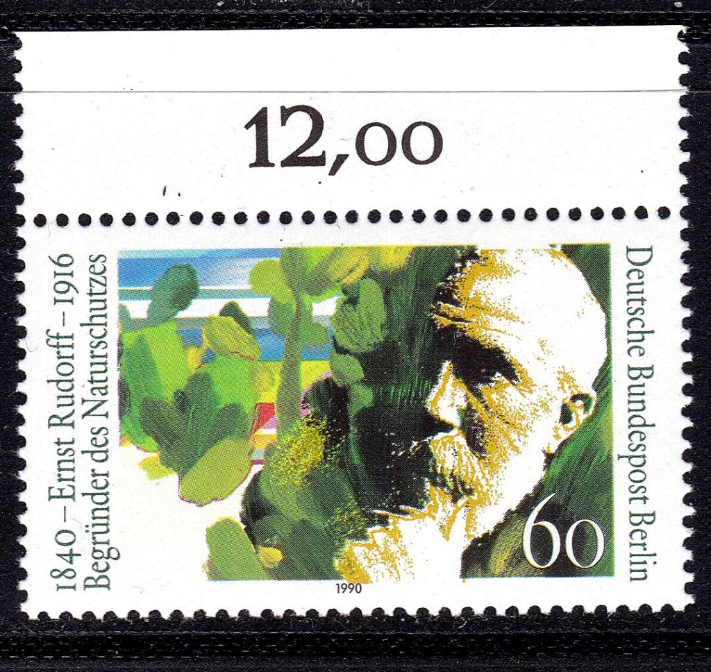 Германия - Берлин  1990 г MNH - личности - флора - фото фото фото 0