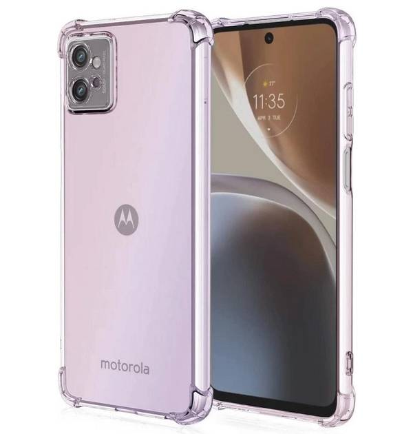Чохол Fiji Proof для Motorola G32 бампер з посиленими бортами Transparent - фото фото фото 0