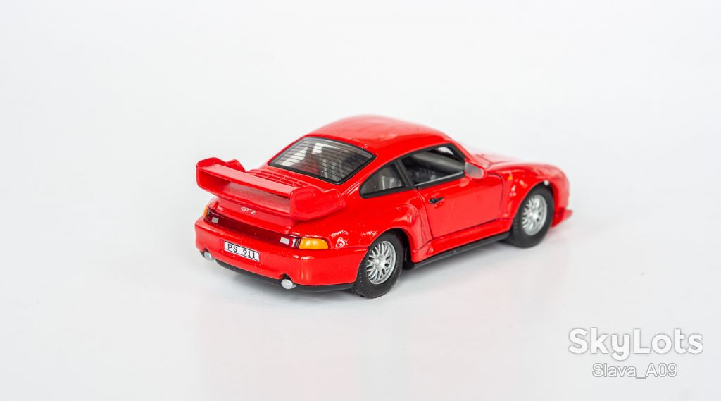 1:43 Porsche 911 993 GT2 1995-98 red, Hongwell - фото фото фото 4