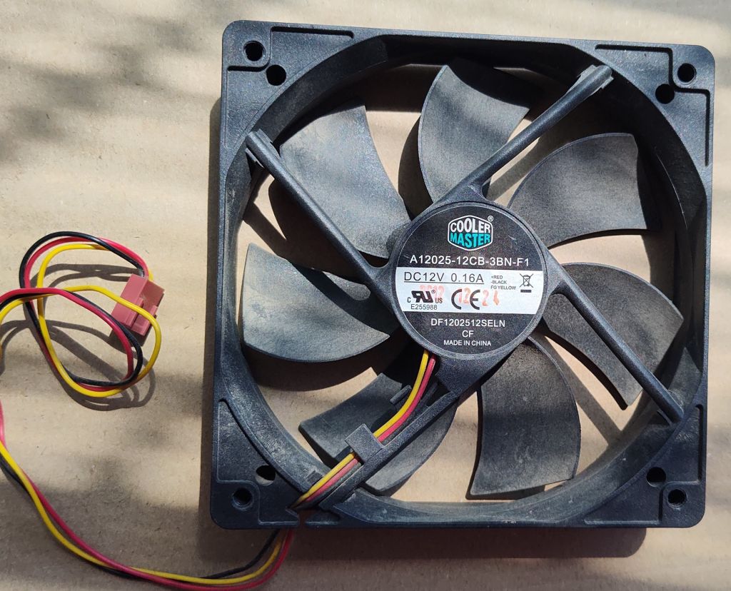 Вентилятор / кулер 120mm Cooler Master  (A12025-12CB-3BN-F1) 3-pin - фото фото фото 0