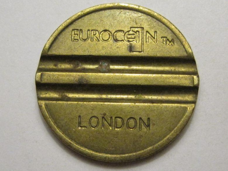 Жетон EUROCOIN LONDON Вес 6,13 г 3П2043 - фото фото фото 0