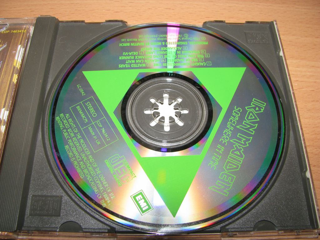 IRON MAIDEN - Somewhere In Time    (1986 EMI 1st press,UK) - фото фото фото 2