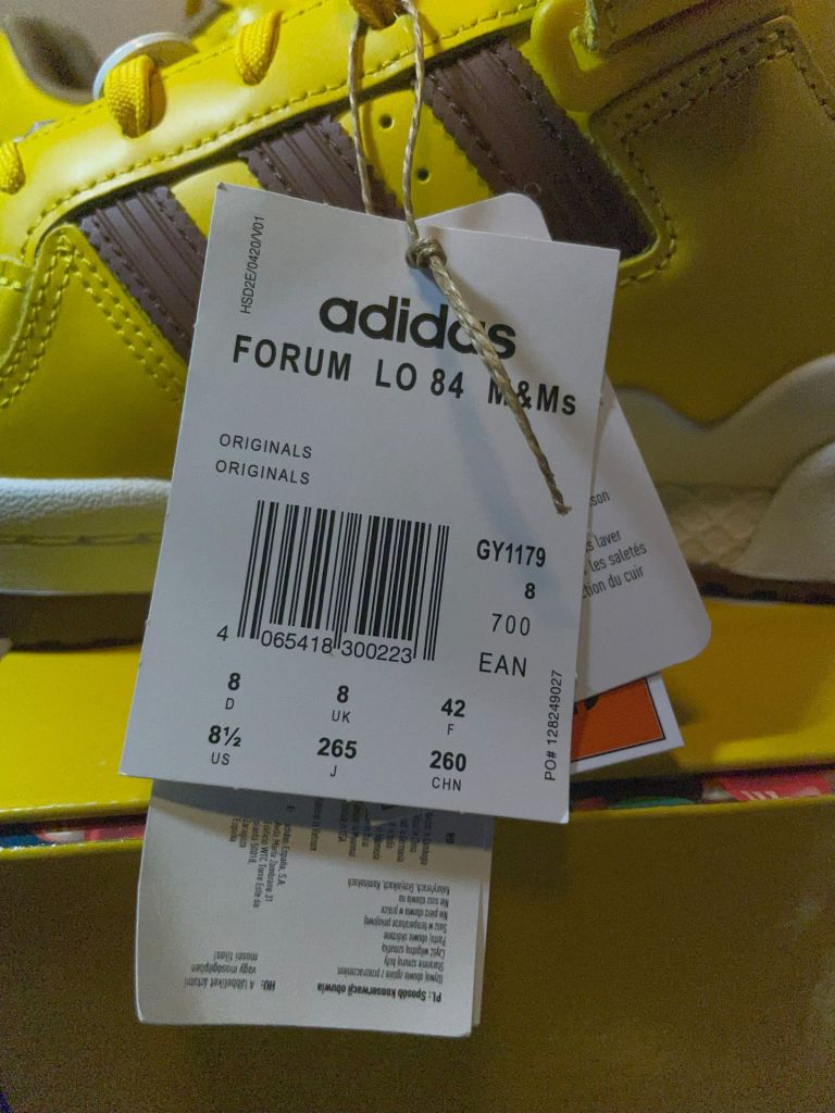 Кроссовки Adidas Forum Lo 84 M&amp;M's GY1179   (US8.5) - фото фото фото 9
