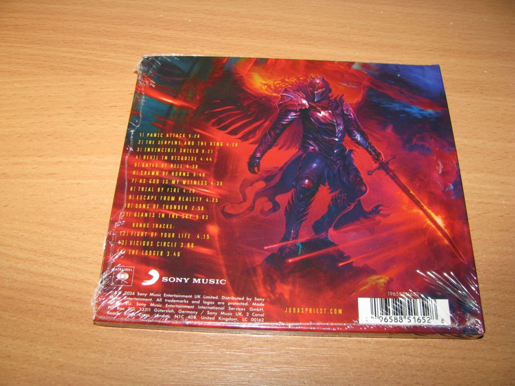 JUDAS PRIEST - Invincible Shield  (2024 Sony, LIMITED DIGIBOOK) - фото фото фото 1