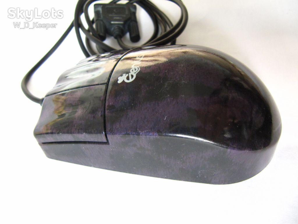 Фіолетова   (!) Genius MyMouse Purple Coral, COM, 1995, класика - фото фото фото 3