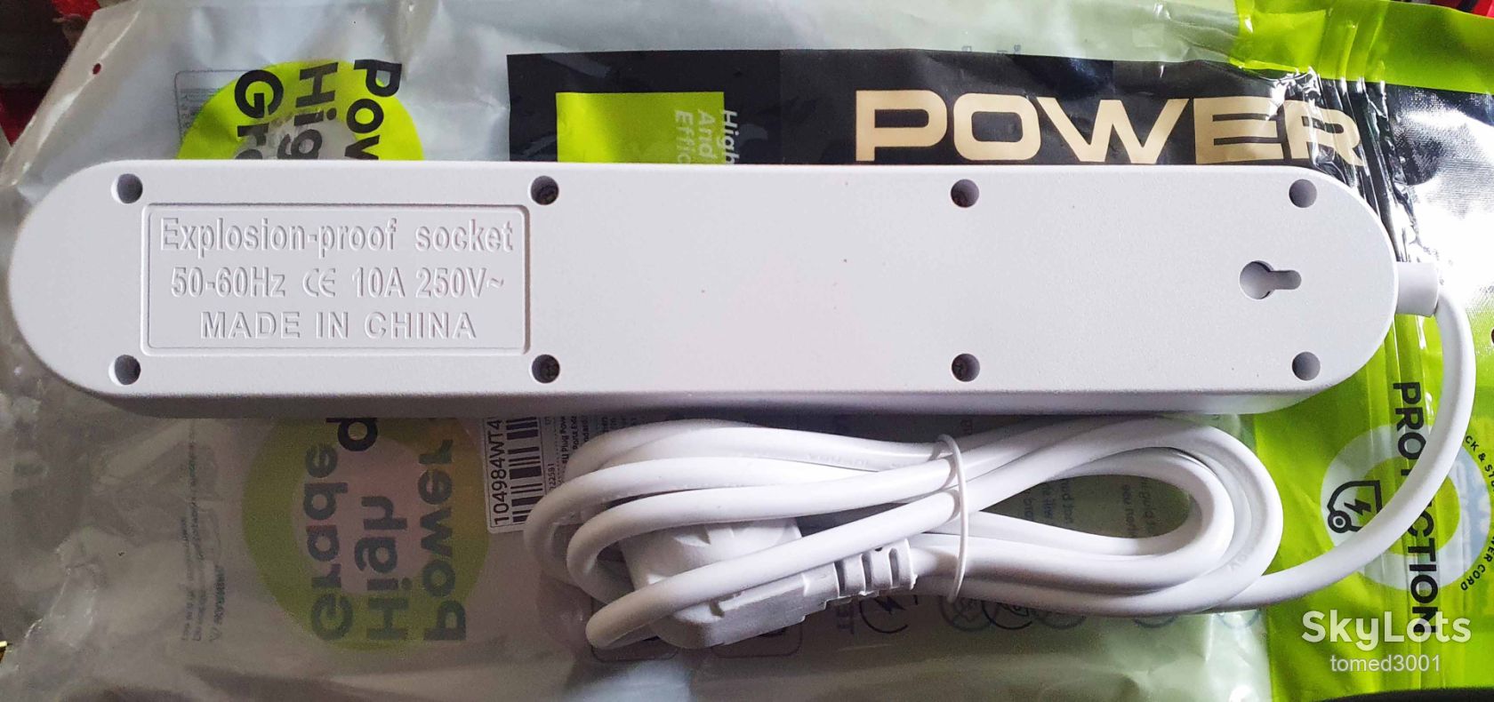 переноска мережевий фільтр usb зарядне 2м нова білого кольору - фото фото фото 1