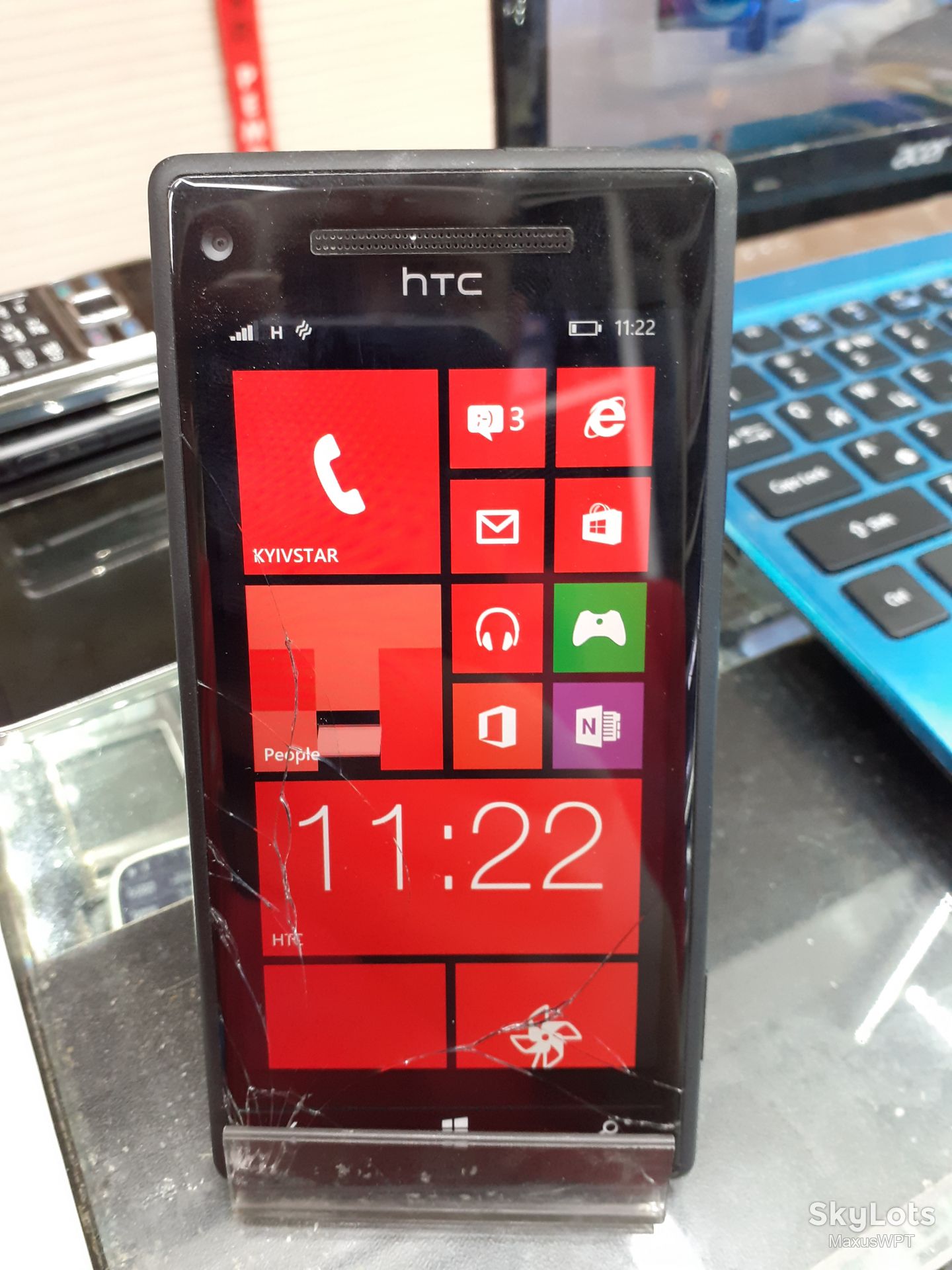 #1236 sklad HTC Windows Phone 8X Black pm23200 - фото фото фото 0