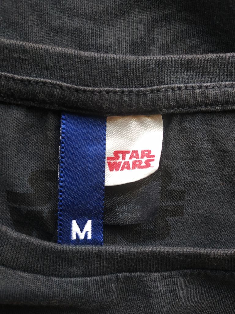Футболка чоловіча стрейчева сіра STAR WARS p-p M - фото фото фото 6