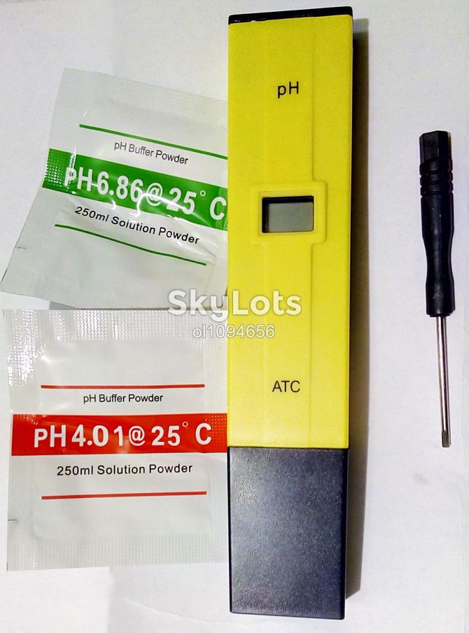Цифровой PH метр / PH тестер / PH Meter + растворы УЦЕНКА!!! - фото фото фото 0