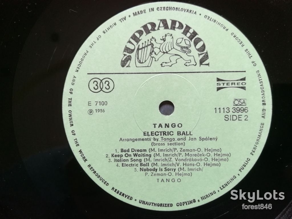 Tango-Electric ball-M-Чехословакия - фото фото фото 7