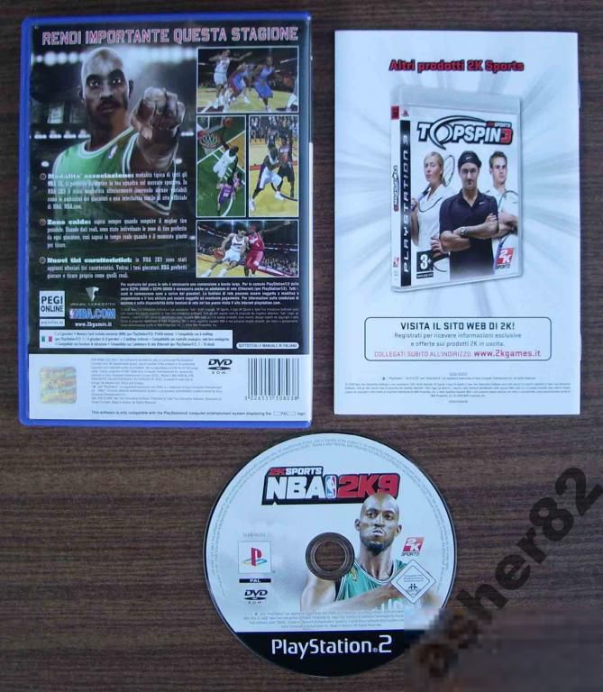 Игра на PS2 "NBA 2K9"      (PAL) - фото фото фото 1