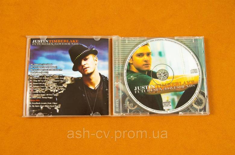Музичний, CD, диск, Justin, Timberlake, Fotursex, Lovesound - фото фото фото 3