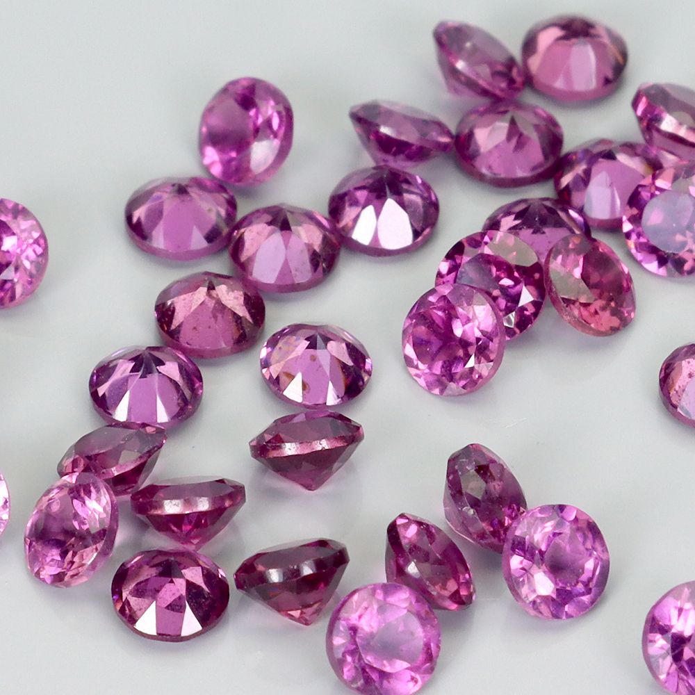 4.05ct Натуральные родолит Гранаты. - фото фото фото 1