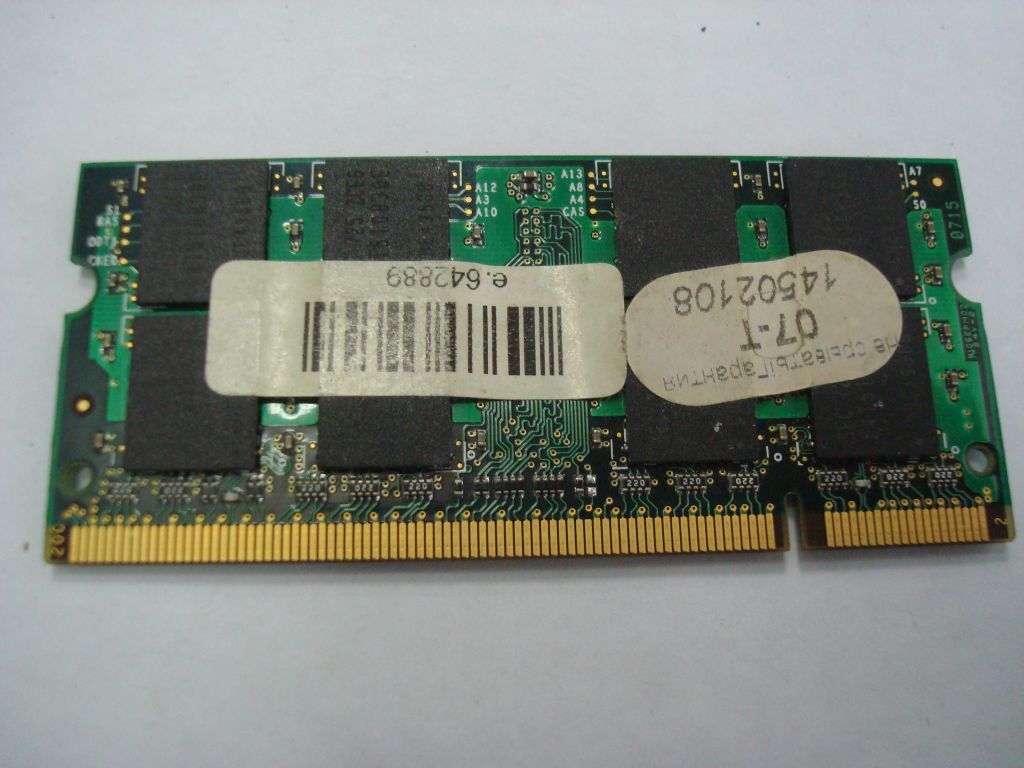 Память Samsung 1GB 667MHz DDR2 PC2-5300S M470T2953EZ3-CE6 - фото фото фото 1