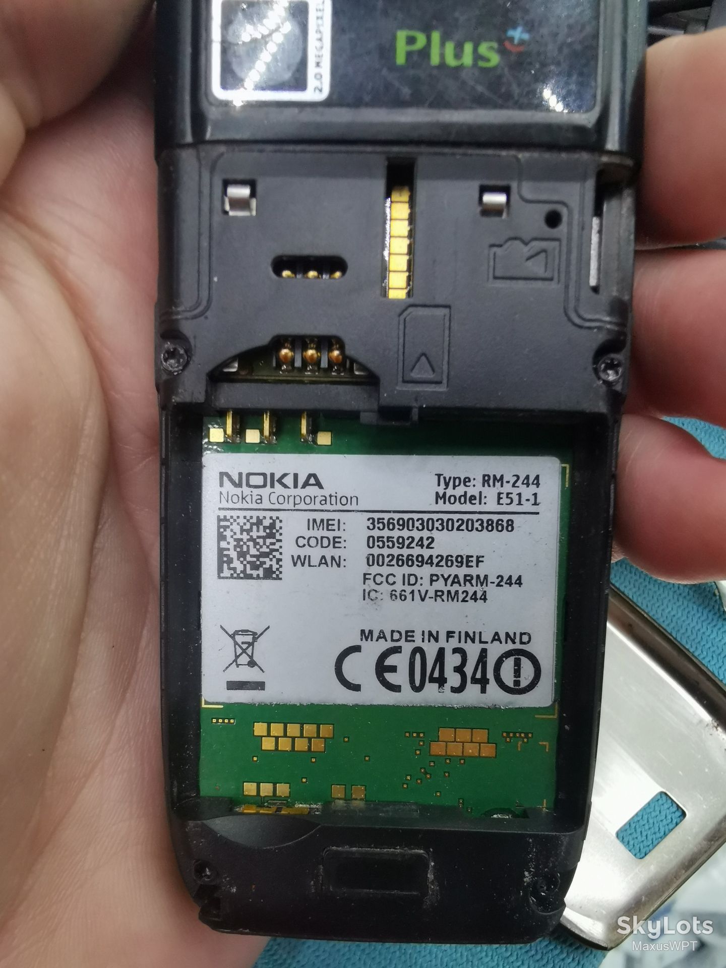 #1393 Sklad Nokia E51 black plus e 51  plus call black - фото фото фото 3