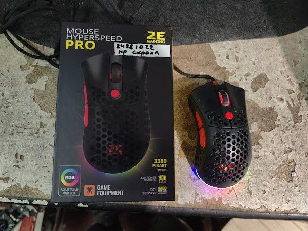 Игровая оптическая мышь 2E Gaming HyperSpeed Pro 2E-MGHSPR-BK USB № 24281022 - фото фото фото 0