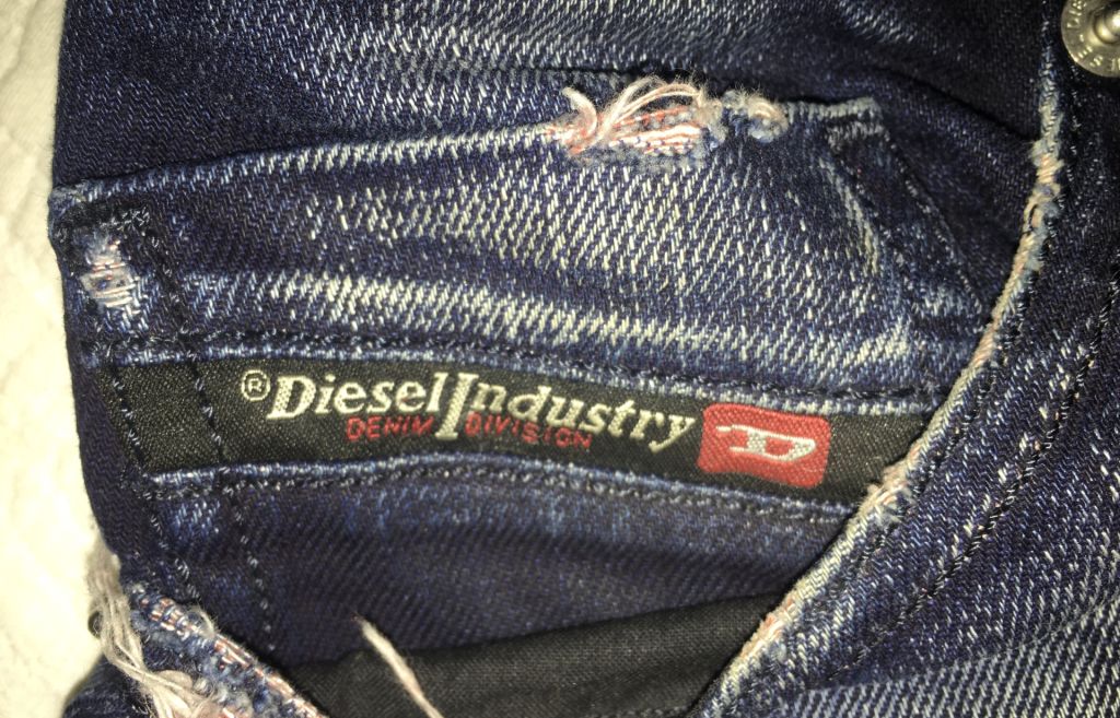 Винтажные редкие джинсы Diesel - фото фото фото 7