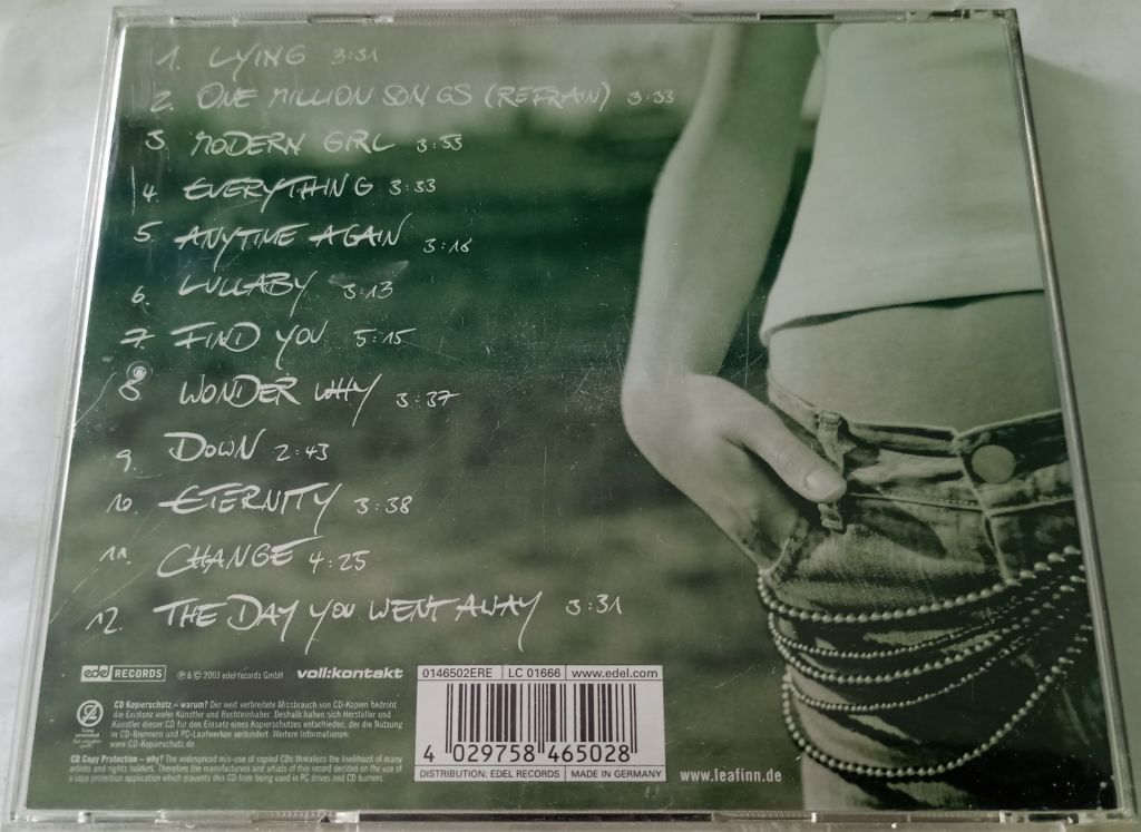 LEA FINN One Million Songs CD Germany - фото фото фото 2