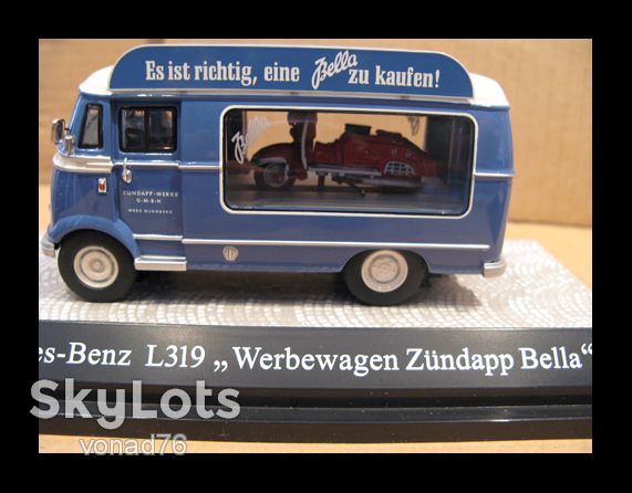 1/43 MERCEDES-BENZ L 319 ZUNDAPP BELLA. PREMIUM ClassiXXs. - фото фото фото 5