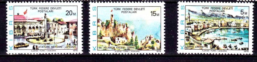 Кипр  1978 г  MNH - архитектура - фото фото фото 0
