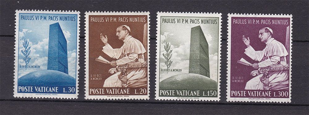 Ватикан   MNH - личности - архитектура - фото фото фото 0