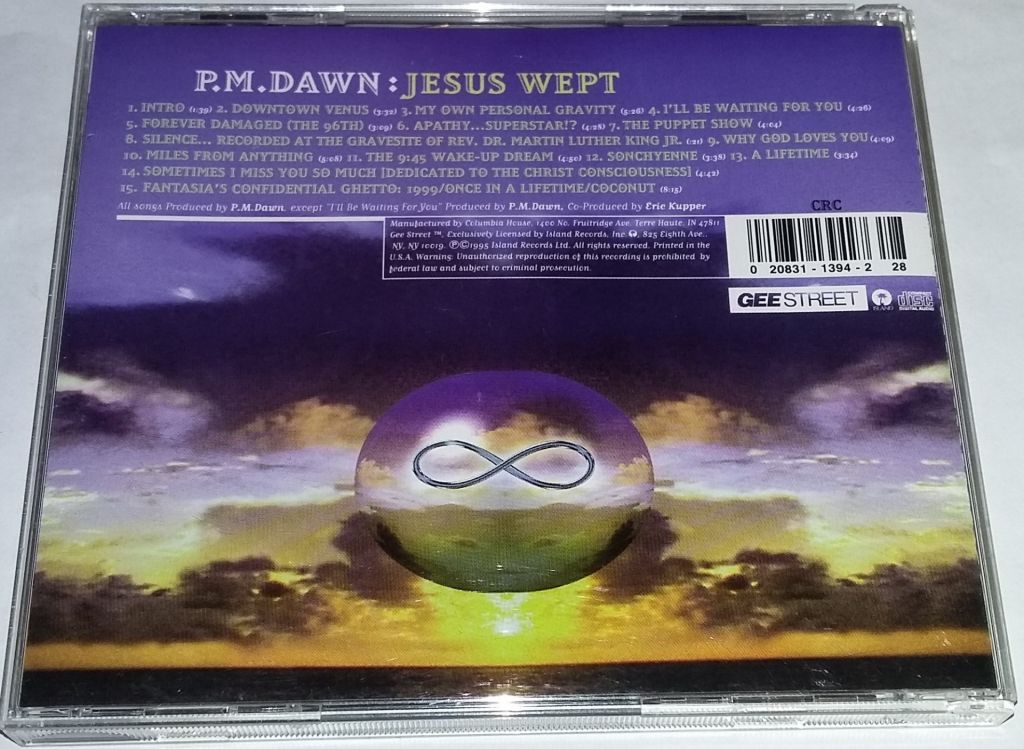 P.M. DAWN Jesus Wept  CD US - фото фото фото 2