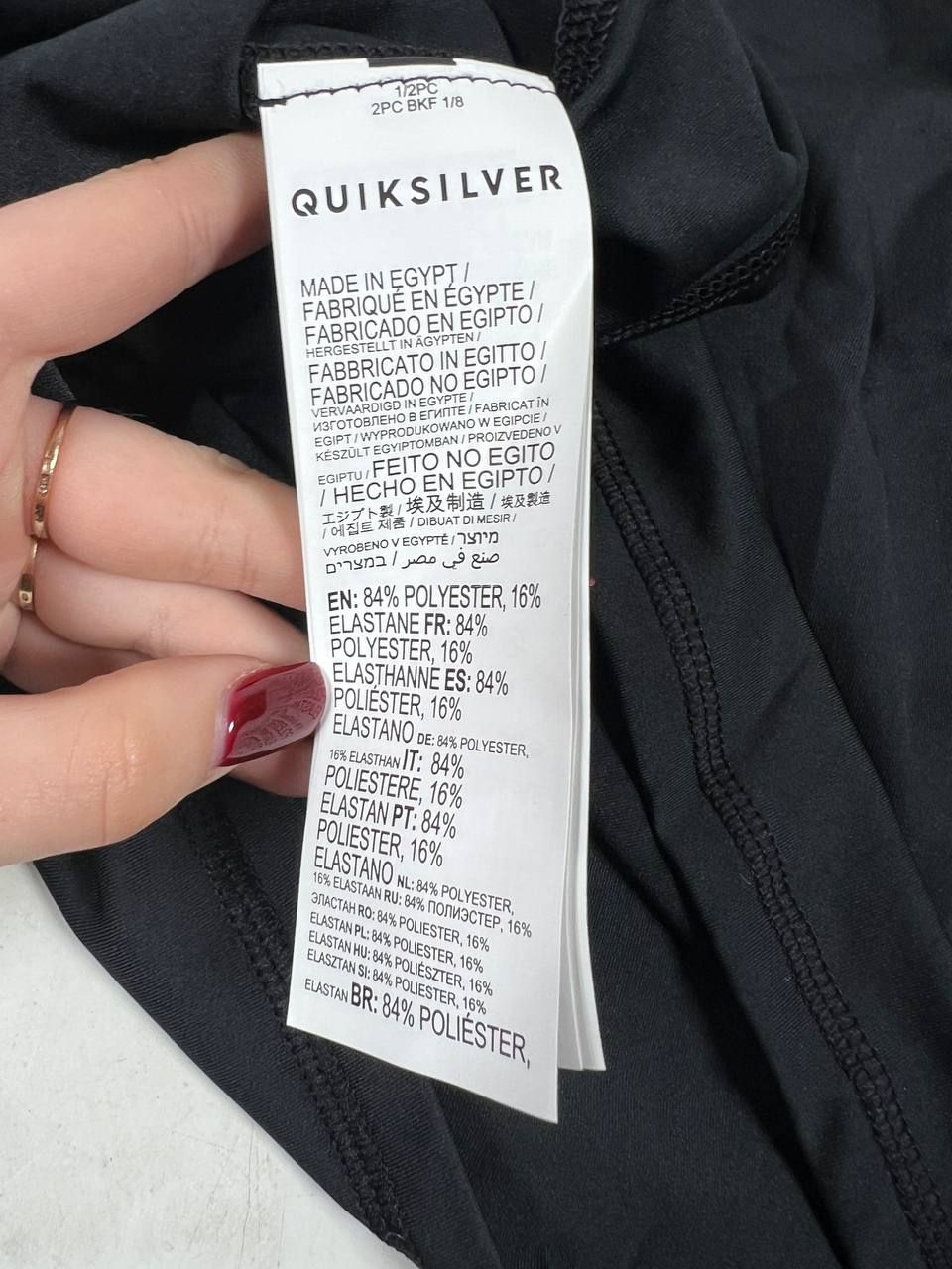 Лот № 15303 Чоловіча футболка Quiksilver  з довгими рукавами, рашгард, для серфінгу р.ХЛ - фото фото фото 9