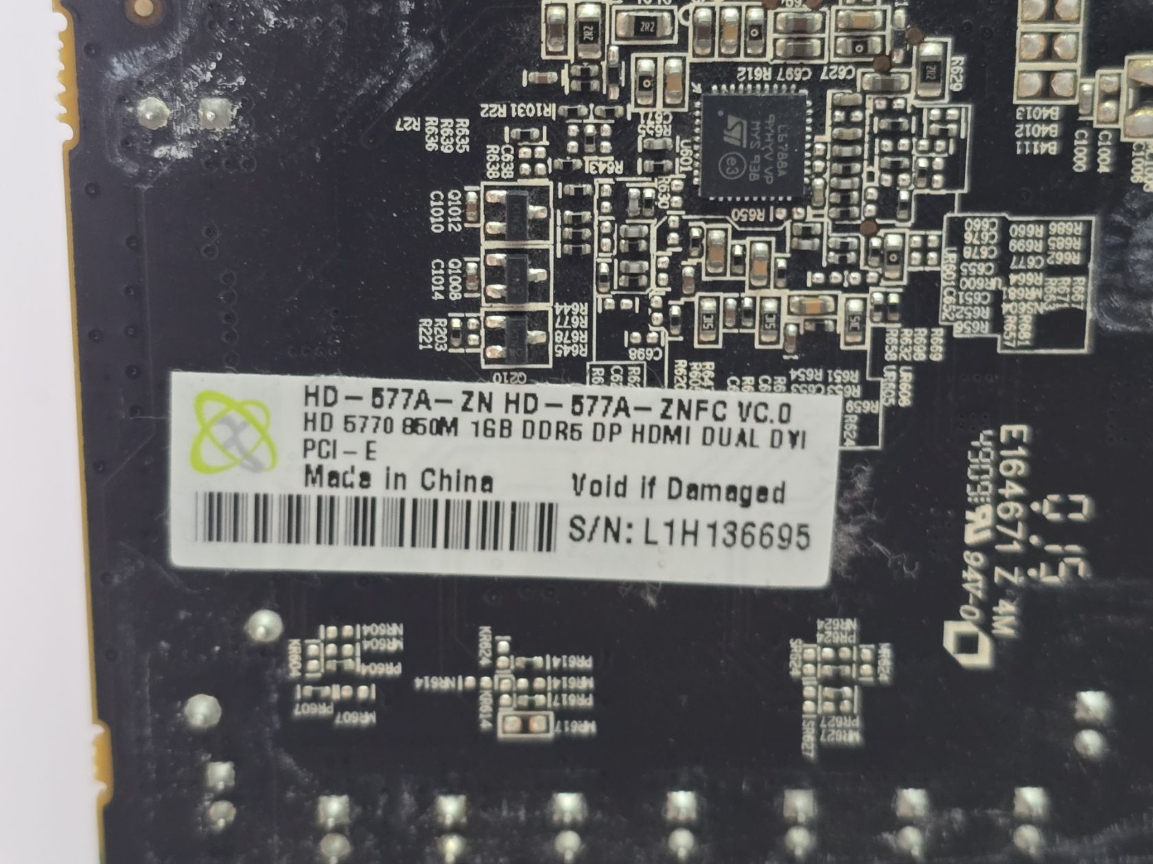Відеокарта XFX Radeon HD 5770 1GB  (1GB,GDDR5,128 Bit,HDMI,PCI-Ex,Б/у) - фото фото фото 3