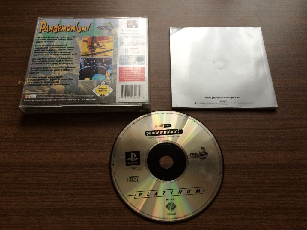 Игра на PS1 "Pandemonium!"         (PAL)         (Platinum) - фото фото фото 1
